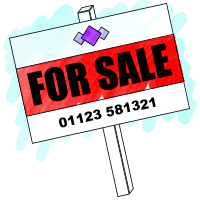 For sale sign